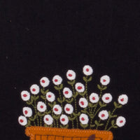 Bittersweet Basket Towel Black Set Of Two ETRE0190 - The Fox Decor