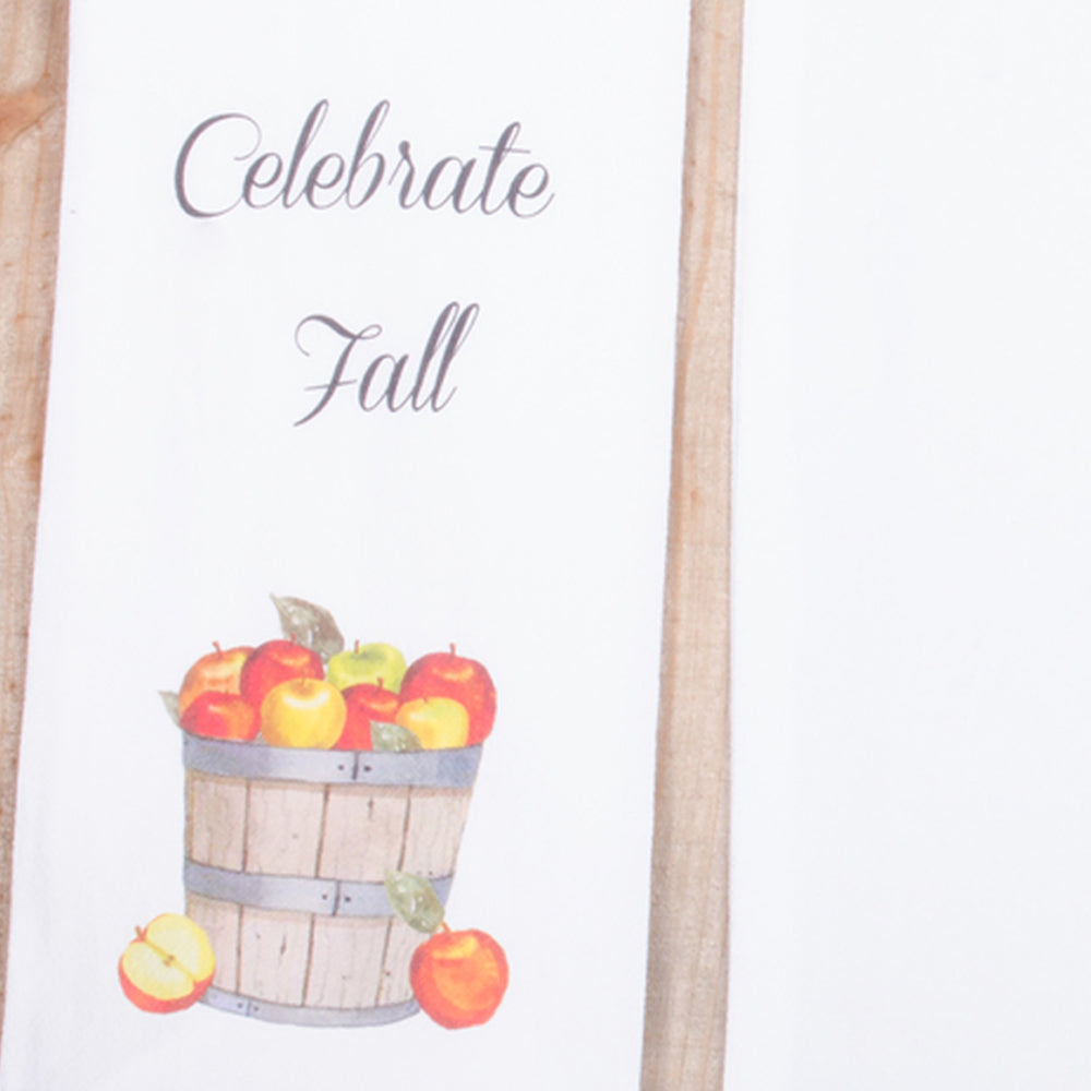 Celebrate Fall 18" X 28" White Set Of 2 ETRE0231 - The Fox Decor
