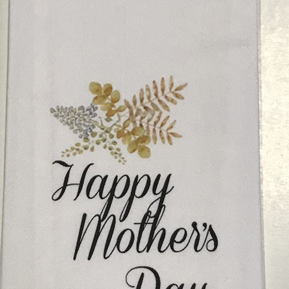 Happy Mother'S Day 18" X 28" White Set Of 2 ETRE0241 - The Fox Decor