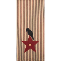Crow And Gold Star Towel Set of two ETRE0305 - The Fox Decor