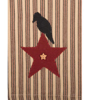 Crow And Gold Star Towel Set of two ETRE0305 - The Fox Decor