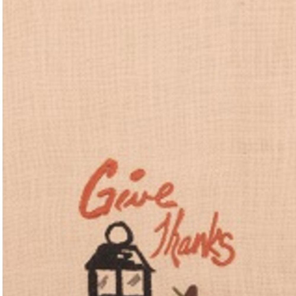 Give Thanks Towel Set of two ETRE0326 - The Fox Decor