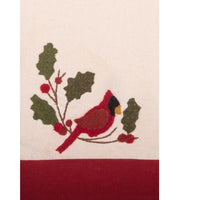 Cardinal Holly Towel Set of two ETRE0333 - The Fox Decor