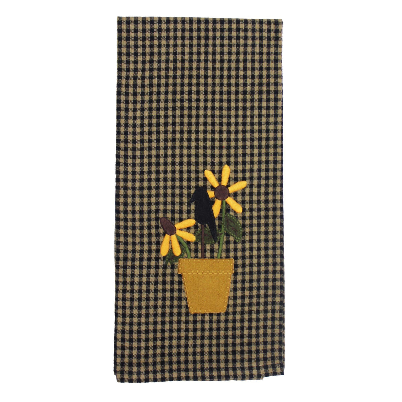 Crow Flowers Pot Towel ETRM0035 - The Fox Decor