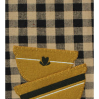 Stack of Yellowware Towel ETRM0036 - The Fox Decor