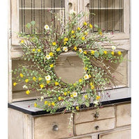 Thumbnail for Yellow Wildflowers Wreath, 22