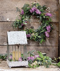 Thumbnail for Purple Wildflowers Wreath, 24