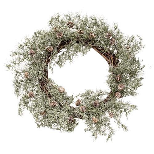 Weeping Pine Wreath, 24" - The Fox Decor
