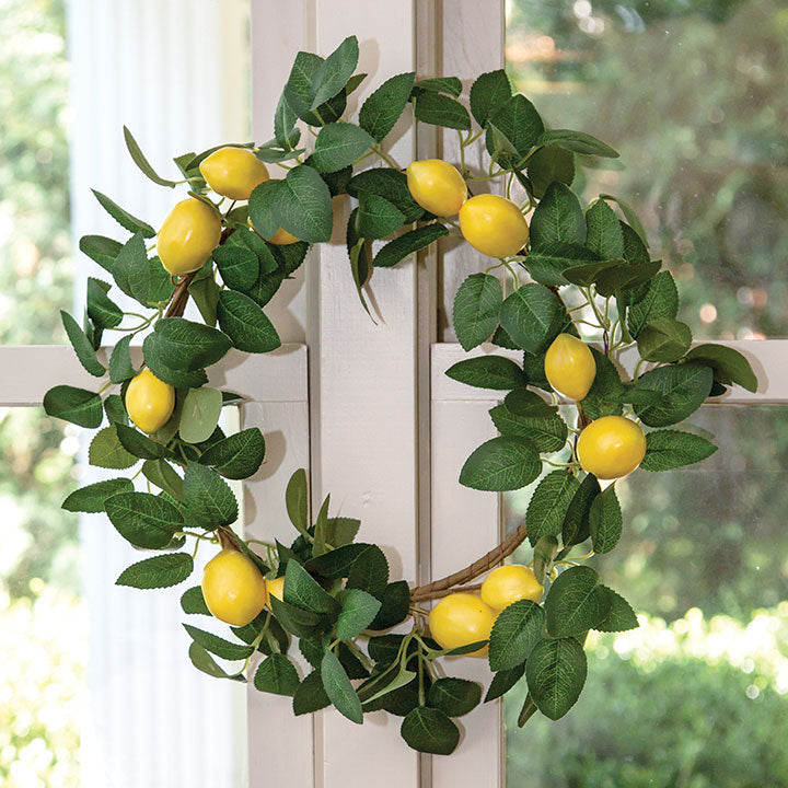 Fresh Picked Lemon Wreath