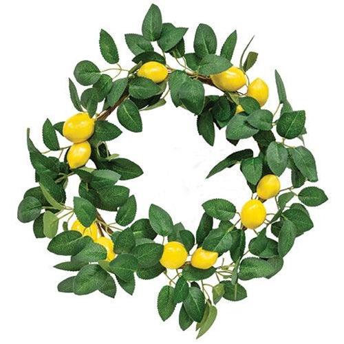 Fresh Picked Lemon Wreath