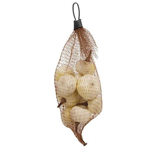 10/Set, Mini Cream Pumpkin Bowl Fillers - The Fox Decor