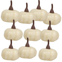 Thumbnail for 10/Set, Mini Cream Pumpkin Bowl Fillers - The Fox Decor