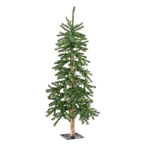 Pre-Lit Alpine Tree, 5ft - The Fox Decor