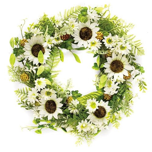 Sunflower & Berries Wreath