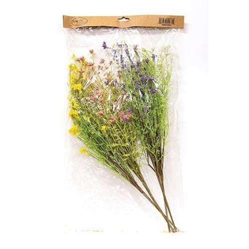 4/Set, Wispy Spring Flower Picks, 18" - The Fox Decor