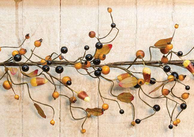 Primitive Candy Corn Garland - The Fox Decor