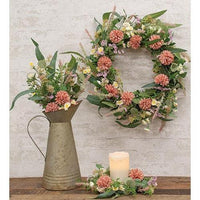 Thumbnail for Floral Flair Wreath - The Fox Decor