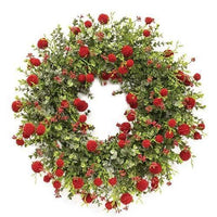 Thumbnail for Garden Bliss Wreath, Red - The Fox Decor