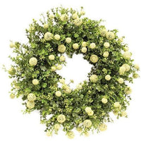 Thumbnail for Garden Bliss Wreath, Cream - The Fox Decor