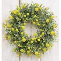 Thumbnail for Garden Bliss Wreath, Yellow - The Fox Decor