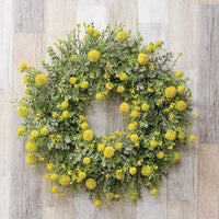 Thumbnail for Garden Bliss Wreath, Yellow - The Fox Decor