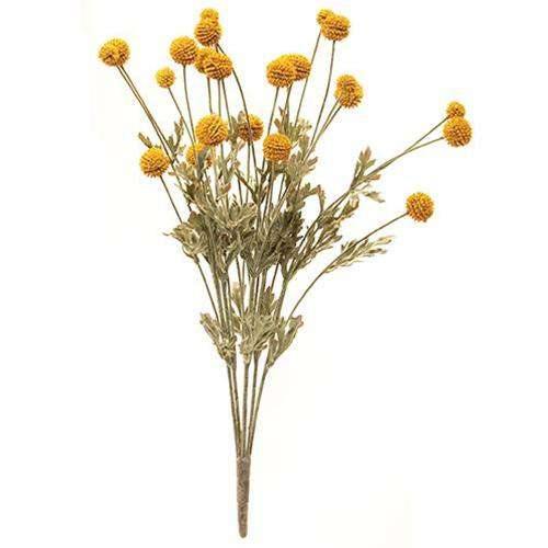 Fall Wind Dancer Bush, 23", Mustard - The Fox Decor