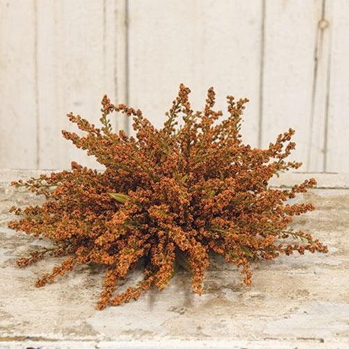 Fall Heather Half Sphere, Pumpkin - The Fox Decor