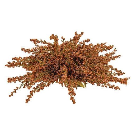 Fall Heather Half Sphere, Pumpkin - The Fox Decor