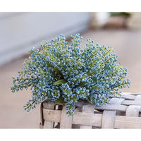 Bursting Astilbe Half Sphere, Sky Blue, 9