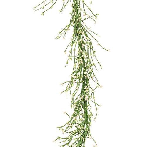 Green Field Pip Berry Garland, 4.5 ft - The Fox Decor