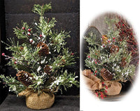 Thumbnail for Snowy Brush Pine Tree - The Fox Decor