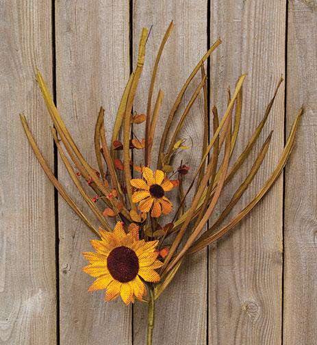 Grassy Sunflower Bunch - The Fox Decor