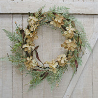 Thumbnail for Teastain Hydrangea Wreath