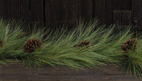 Fine Woodsy Needle Pine Garland, 5 ft. - The Fox Decor