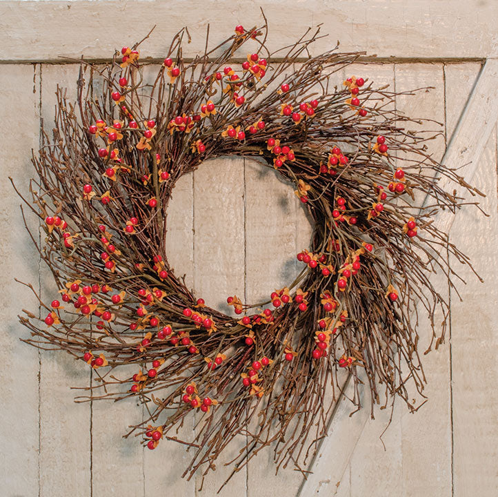 Country Bittersweet Wreath, 22"