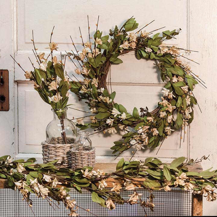 Teastain Gardenia Garland, 4ft - The Fox Decor