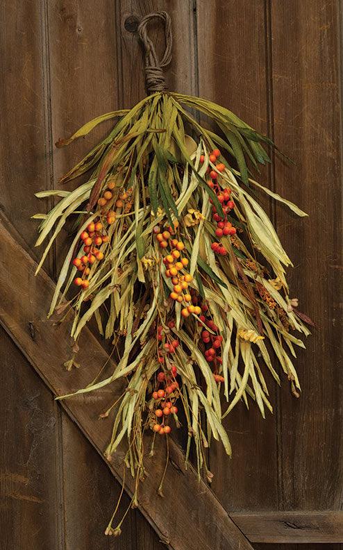 Wild Sunflower & Grass Teardrop, 28" - The Fox Decor