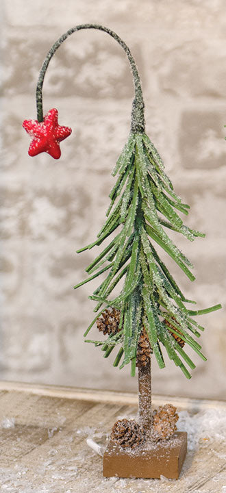 Snowy Shooting Star Mini Tree, 12" - The Fox Decor