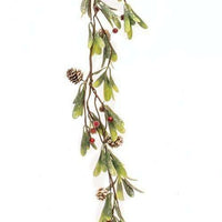 Thumbnail for Merry Mistletoe Garland, 4.5 ft - The Fox Decor