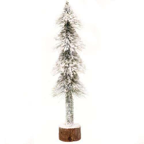 Heavy Snowy Pencil Tree, 20" - The Fox Decor