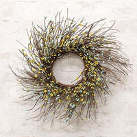 Thumbnail for Spring Mix Pip Twig Wreath, 16