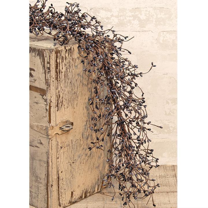 Gray & Black Pip Garland, 4 ft. - The Fox Decor