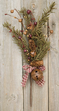 Thumbnail for Rustic Holiday Pine Pick, 16