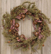 Thumbnail for Rustic Holiday Pine Wreath, 22