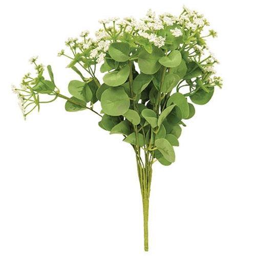 Mixed Heather Bush, Cream - The Fox Decor