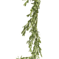 Thumbnail for Foamy Willow Leaves Garland, 4ft