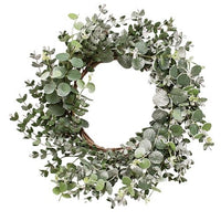 Thumbnail for Snowy Eucalyptus Wreath, 22