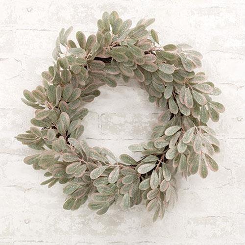 Sparkle Holiday Mistletoe Twig Wreath - The Fox Decor