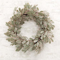 Thumbnail for Sparkle Holiday Mistletoe Twig Wreath