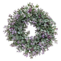 Thumbnail for Lavender Eucalyptus with Seeds Twig Wreath, 20